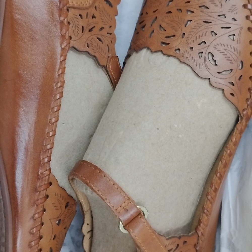 Pikolinos Women's Casual Mary Jane Flat Size 38 (7.5-8.0), Brandy (Brown) - Picture 10 of 17